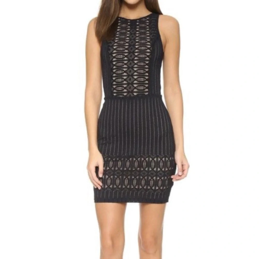 Nightcap Spiral Lace Dress